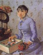 Eva Gonzales The Millner oil painting